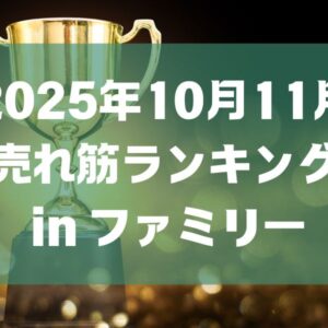 10月11月売れ筋ランキング🚗👑